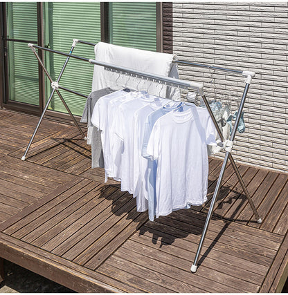 セキスイ ステンクラー多機能ふとん干し 幅134~230cm FDX-100S 積水樹脂 物干し ものほし 干し台(代引不可)