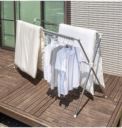 セキスイ ステンクラー多機能ふとん干し 幅134~230cm FDX-100S 積水樹脂 物干し ものほし 干し台(代引不可)