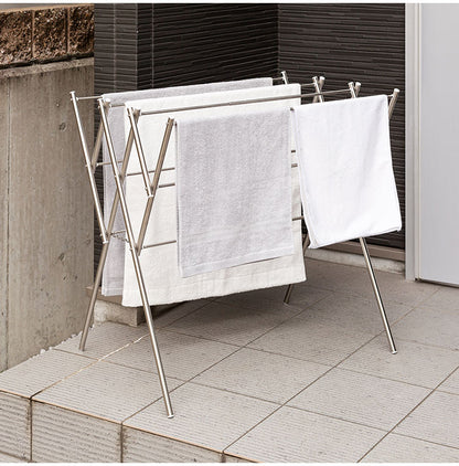 セキスイ ステンレス物干し台 幅83~52cm DS-150W 積水樹脂 物干し ものほし 干し台(代引不可)