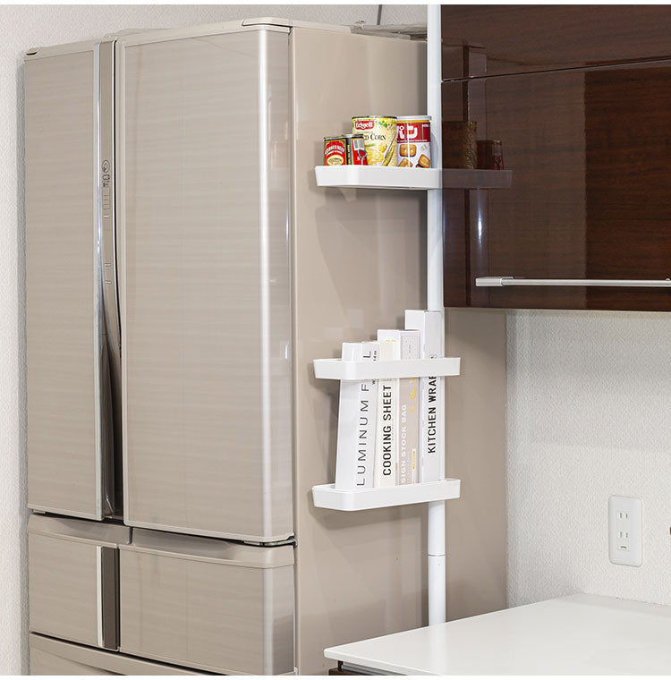 セキスイ つっぱり式スリムラック TSR-LW 積水樹脂 突っ張り 収納 省スペース コンパクト(代引不可)