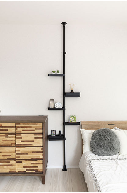 セキスイ つっぱり式スリムラック TSR-LBK 積水樹脂 突っ張り 収納 省スペース コンパクト(代引不可)