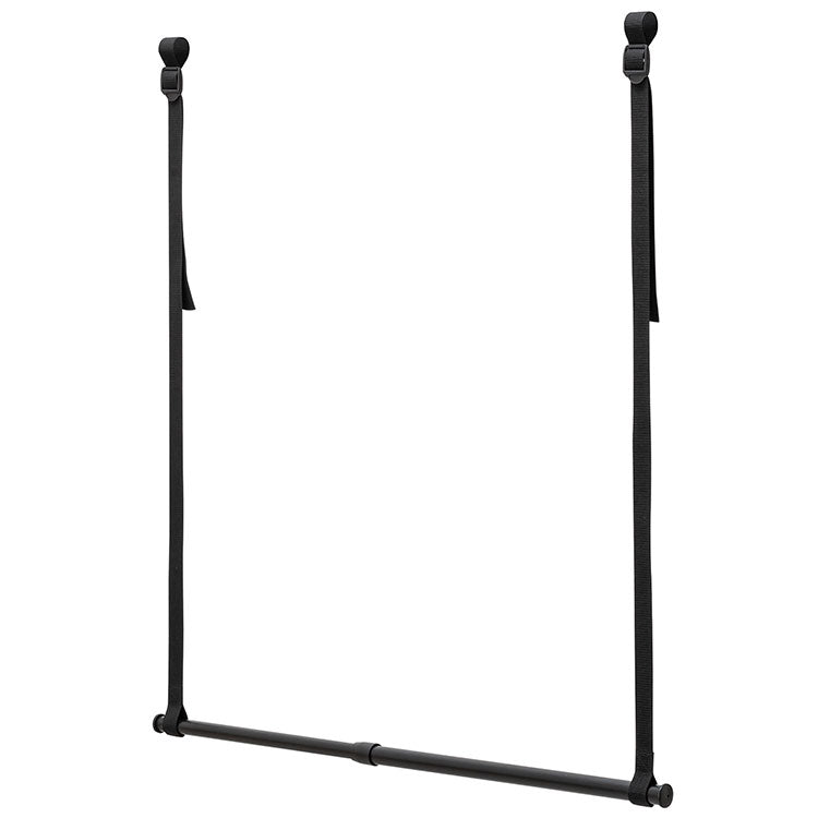 セキスイ 吊下げハンガー 伸縮ポール46~80cm TH-1BK 積水樹脂 吊り下げ コンパクト 省スペース クローゼット 押し入れ収納(代引不可)