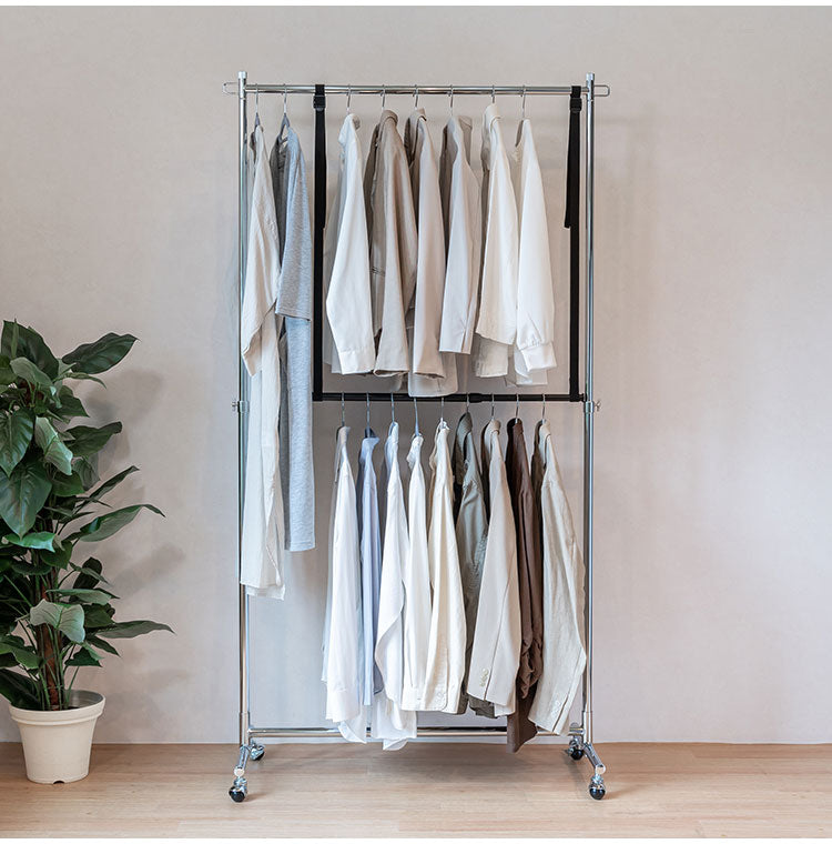 セキスイ 吊下げハンガー 伸縮ポール46~80cm TH-1BK 積水樹脂 吊り下げ コンパクト 省スペース クローゼット 押し入れ収納(代引不可)