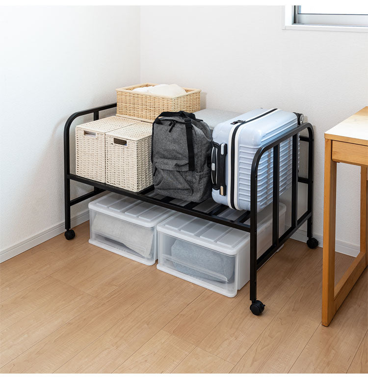 セキスイ 布団収納ラック シングル ふとん収納ラック 布団ラック ふとんラック ロボット掃除機対応 クローゼット ウォークインクローゼット 押入れ収納 押し入れ収納 黒 ブラック 積水(代引不可)