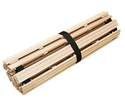 桐のロールベッド シングル ロール式 すのこベッド 桐 すのこマット 折りたたみ ロール すのこ 湿気対策 梅雨対策 折りたたみベッド 収納式 コンパクト 来客用(代引不可)