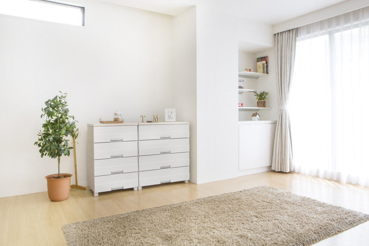 天馬 フィッツプラス イージー FE5504 カプチーノ Fits 衣類収納 収納ケース チェスト クローゼット収納 押し入れ収納 押入れ収納 tenma 幅55cm 奥行41cm 高さ85cm(代引不可)