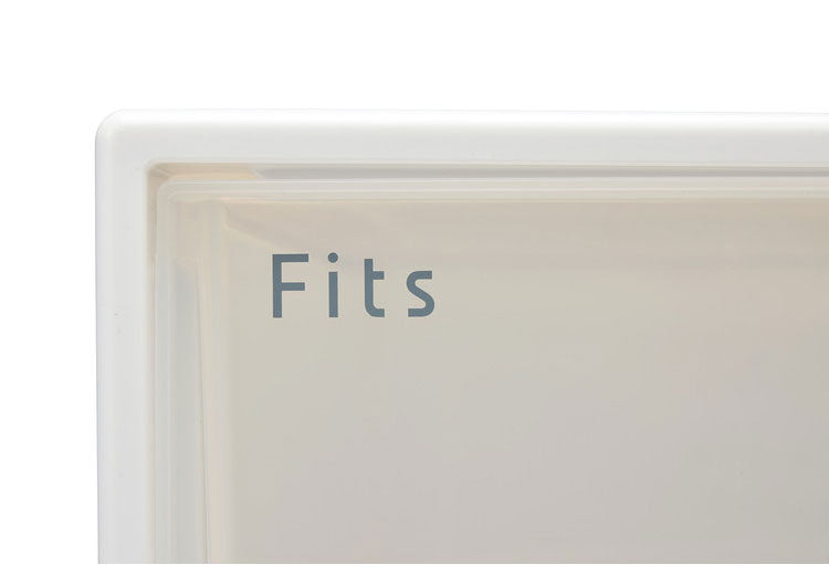 【2個セット】 天馬 fits フィッツ 衣装ケース 衣類ケース 衣装BOX 衣類BOX BOX収納 衣類収納 ケース 押し入れ タンス クローゼット WIC 整理 衣替え 幅39cm 奥行53cm 高さ30cm ホワイトクリア 53-39L(代引不可)