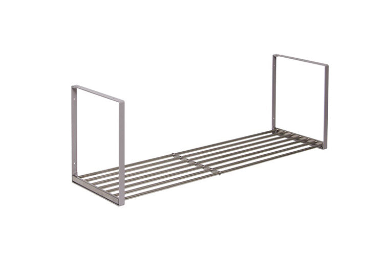 伸縮パイプ棚 1段 幅90~120cm 田窪工業所 TAKUBO TS1-120L(代引不可)