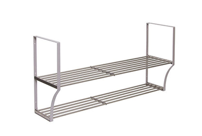 伸縮パイプ棚 2段 幅90~120cm 田窪工業所 TAKUBO TS2-120L(代引不可)