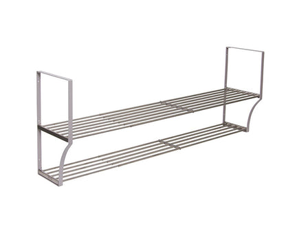 伸縮パイプ棚 2段 幅90~120cm 田窪工業所 TAKUBO TS2-120L(代引不可)