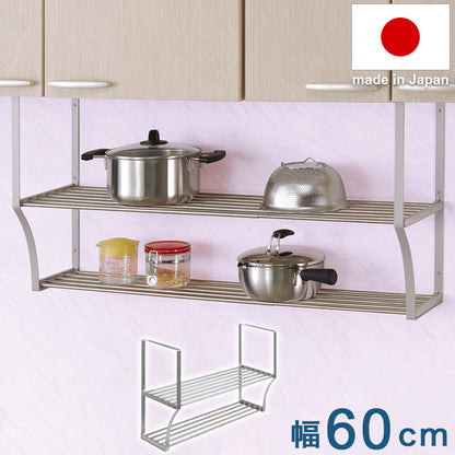 日本製 水切りパイプ棚A 2段 幅60cm 田窪工業所 TAKUBO PA2-60(代引不可)