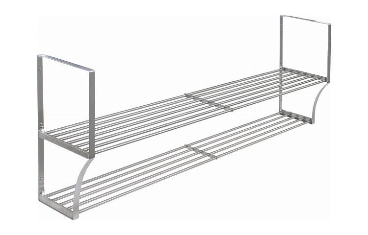 日本製 水切りパイプ棚A 2段 幅120cm 田窪工業所 TAKUBO PA2-120(代引不可)