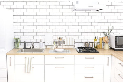 伸縮式 シンク奥スタンド 幅62~90cm DX ふきん掛け/フック/箸立て/まな板スタンド 付属 置き型 キッチンラック キッチン収納 ステンレス シンク奥 コンロ奥ラック コンロラック(代引不可)