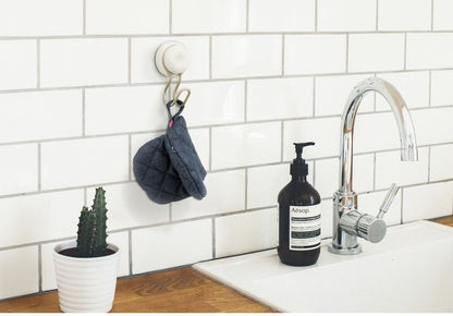 強力吸盤 フック キッチン収納 簡単設置(代引不可)