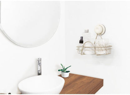 強力吸盤 マルチラック キッチン収納 簡単設置(代引不可)