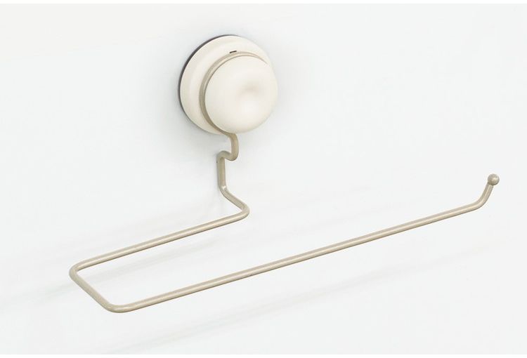 強力吸盤 ペーパーホルダー キッチン収納 簡単設置(代引不可)