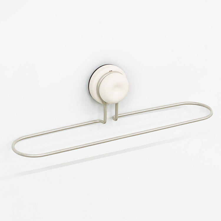 強力吸盤 タオル掛けL キッチン収納 簡単設置(代引不可)