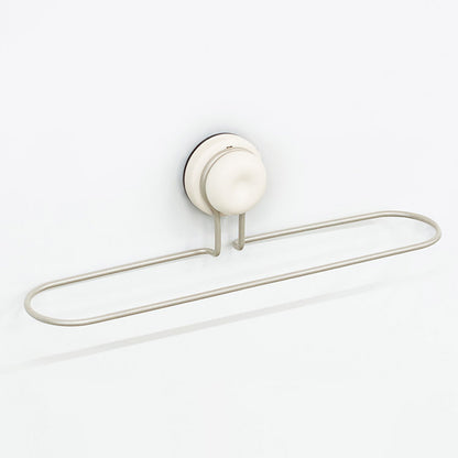 強力吸盤 タオル掛けL キッチン収納 簡単設置(代引不可)