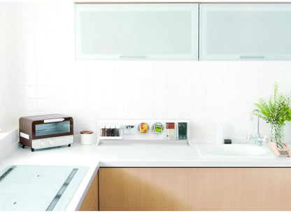 マグネットボード スタンド 幅60cm ロータイプ 置き型 スタンド式 ボード単品 キッチン収納 マグネット収納 スチールボード デスク 卓上 カウンター上 白 ホワイト(代引不可)