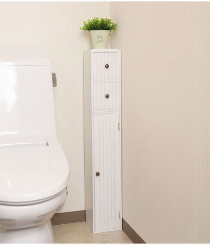 スタッキングdeトイレ収納 引出し トイレ収納 トイレラック 棚 ラック スリム 省スペース トイレットペーパー 掃除用品 収納 単品 自由に 組み合わせ スペース 有効活用 幅15cm 奥行17cm 高さ30cm(代引不可)