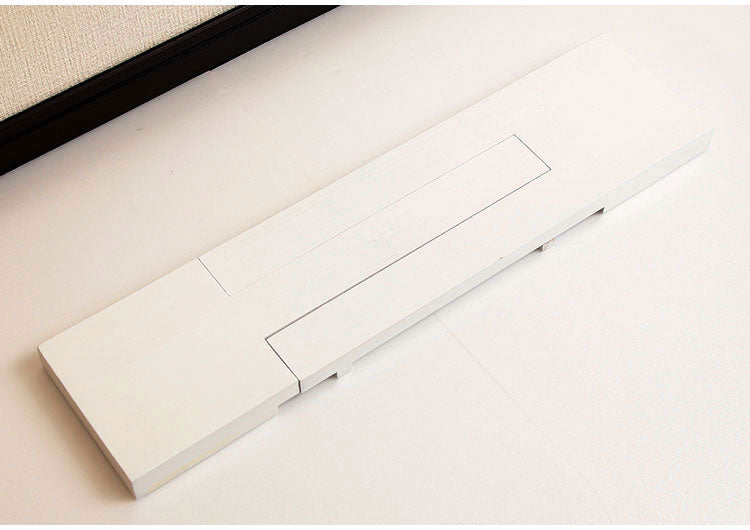 スタッキングdeトイレ収納 天板のみ 伸縮天板 幅60cm~80cm 伸縮式 天板 完成品 伸長式 単品 収納 奥行15cm 高さ3cmトイレタンク上 スペース 有効活用 省スペース 耐荷重 1kg コンパクト(代引不可)