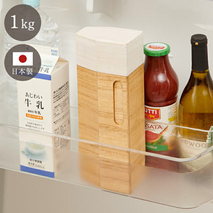 kirisai 日本製 桐の冷蔵こめ櫃 1kg 米びつ 冷蔵庫 一合マス蓋付き スリム 冷蔵庫に入る こめびつ 片手で計れる フタ付き 保存容器 ライスストッカー 米櫃 桐 木製 桐製 おしゃれ OSPO-1(代引不可)
