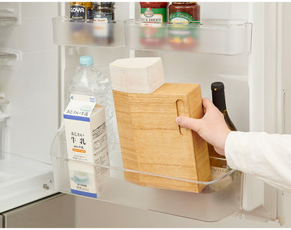 kirisai 日本製 桐の冷蔵こめ櫃 2kg 米びつ 冷蔵庫 一合マス蓋付き スリム 冷蔵庫に入る こめびつ 片手で計れる フタ付き 保存容器 ライスストッカー 米櫃 桐 木製 桐製 おしゃれ OSPO-2(代引不可)