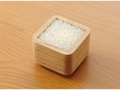 kirisai 日本製 桐のこめ櫃 5kg 米びつ 一合升付き 桐 木製 桐製 調湿 ライスストッカー 底のお米が取りやすい こめびつ 米櫃 保存容器 おしゃれ OSPO-5(代引不可)