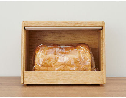 kirisai 日本製 桐のパン櫃 ブレッドケース パンケース 桐 木製 桐製 調湿 2斤サイズ 食パン 収納 ブレッドボックス 保存容器 おしゃれ OSPP-2(代引不可)