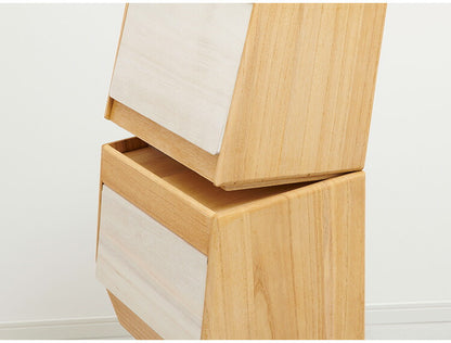 kirisai 日本製 桐のパン櫃 ブレッドケース パンケース 桐 木製 桐製 調湿 2斤サイズ 食パン 収納 ブレッドボックス 保存容器 おしゃれ OSPP-2(代引不可)