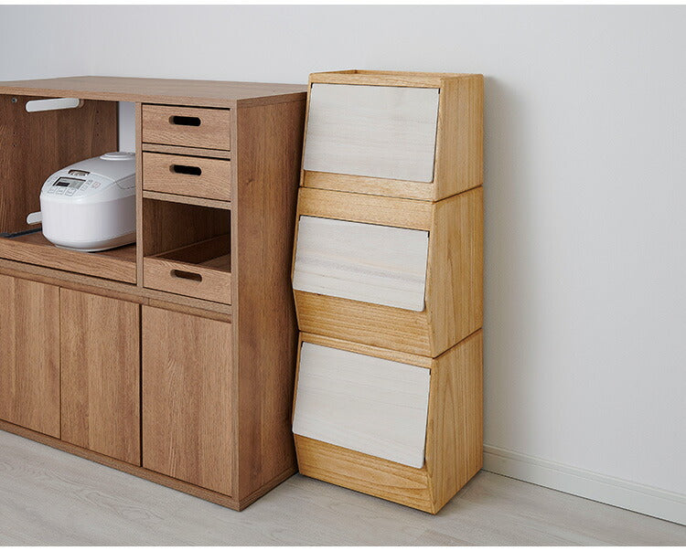 kirisai 日本製 桐のパン櫃 ブレッドケース パンケース 桐 木製 桐製 調湿 2斤サイズ 食パン 収納 ブレッドボックス 保存容器 おしゃれ OSPP-2(代引不可)