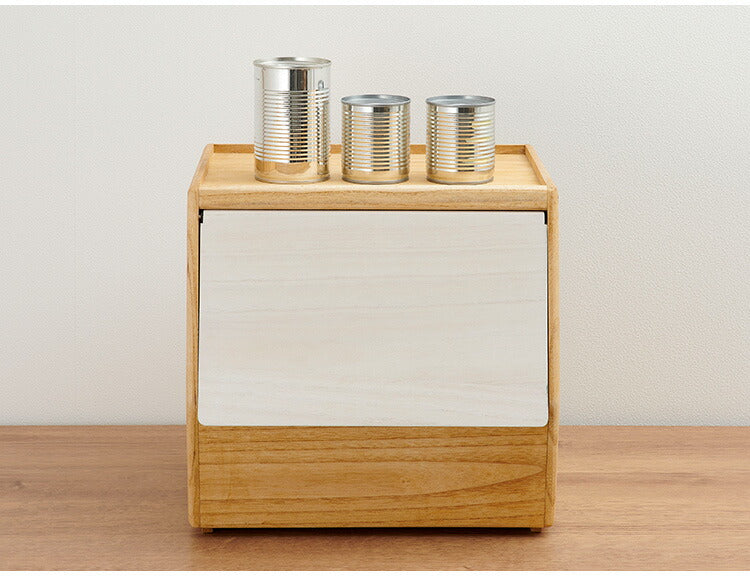 kirisai 日本製 桐のやさい櫃 野菜ストッカー すのこ棚板付き 桐 木製 桐製 調湿 野菜 保存 ケース 収納 根菜・果物の保存にも 野菜櫃 保存容器 おしゃれ OSPY-1(代引不可)