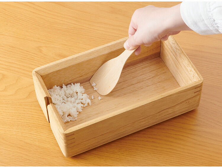 kirisai 日本製 桐のレンジでお櫃 おひつ 電子レンジ対応 冷凍保存OK 桐 木製 桐製 調湿 専用しゃもじ付き 冷蔵庫 冷蔵庫に入る スリム お米保存容器 保存容器 おしゃれ OSG-2(代引不可)