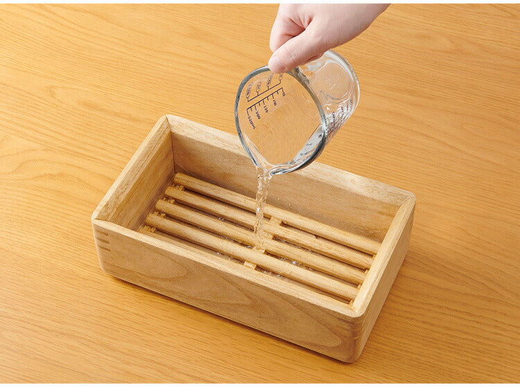 kirisai 日本製 桐のレンジでむし鉢 蒸し器 電子レンジ対応 蒸気で