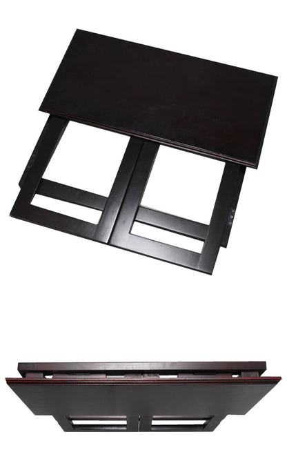 天然木 桐製 折りたたみ便利机 ハイタイプ 60×30cm 完成品 折りたたみテーブル 供物台 経机 天然木 文机 仏具台 法事 お彼岸 折り畳み 和室 和風 仏前 折りたたみ デスク 折り畳み テーブル単品(代引不可)