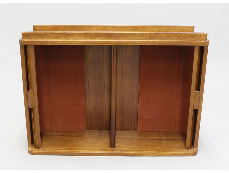 ジャバラ扉式調味料ケース ダークブラウン 卓上 調味料ケース 調味料ラック スパイスラック カウンター上収納 カウンター収納(代引不可)