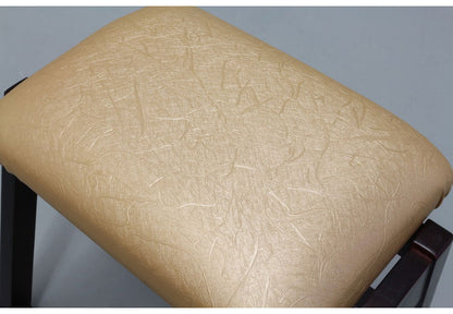 スタッキングできる仏壇前椅子 完成品 天然木 供物台用 経机用 仏壇前 椅子 イス チェア 1脚 単品 スタッキングチェア コンパクト 法事 お彼岸 和室 和風 仏前(代引不可)