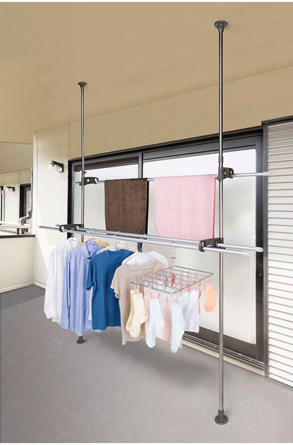 セキスイ ステンレス ベランダ用物干し台 スタンドポール DSL-20 積水樹脂 物干し ものほし 干し台(代引不可)