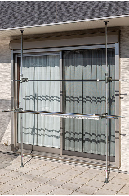 セキスイ ステンレス ベランダ用物干し台 スタンドポール DSL-20 積水樹脂 物干し ものほし 干し台(代引不可)