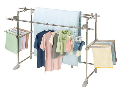 セキスイ ステンレス多機能ものほし台 ほすおー HD-60S 積水樹脂 物干し ものほし 干し台(代引不可)