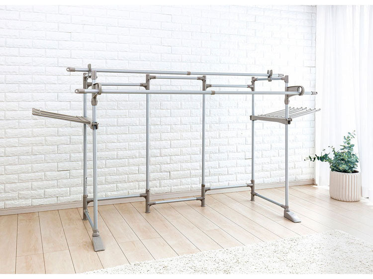 セキスイ 軽量アルミ製 多機能物干し台 ほすおー AHD-60LG 物干し台 物干し竿 伸縮竿 タオルハンガー 布団干し アルミ多機能ものほし台 積水(代引不可)