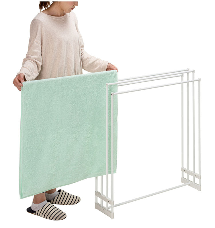 セキスイ バスタオルスタンド STIK-B4 積水樹脂 物干し ものほし 干し台 タオル掛け(代引不可)