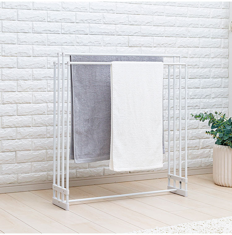 セキスイ バスタオルスタンド STIK-B4 積水樹脂 物干し ものほし 干し台 タオル掛け(代引不可)