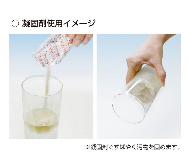 緊急簡易トイレ100回分 水がなくてもトイレができる! 緊急トイレ 簡易トイレ 防災 災害対策 地震 台風 洪水 対策 備蓄 防災トイレ(代引不可)