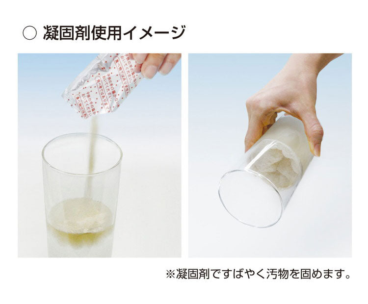 緊急簡易トイレ60回分 水がなくてもトイレができる! 緊急トイレ 簡易トイレ 防災 災害対策 地震 台風 洪水 対策 備蓄 防災トイレ(代引不可)