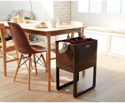 日本製 折りたたみ&脚付バスケット Acot アコット 折りたたみバスケット 折り畳み かご ランドリーバスケット 洗濯かご 折りたたみ式 折り畳み コンパクト(代引不可)