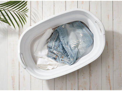 日本製 折りたたみ ソフトタブ ワイド 23L 折り畳み つけ置き タブ バスケット 水抜き栓付き 洗濯かご ランドリーバスケット つけ置き洗い(代引不可)