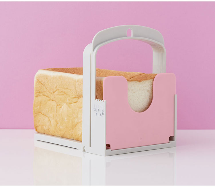 日本製 食パンスライサー 5種類の厚さにカット 4枚切 5枚切 6枚切 8枚切 12枚切 食パン カットガイド パンスライサー(代引不可)