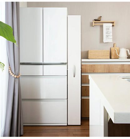 トールワゴン 幅20cm ハイタイプ 隙間ワゴン すき間ワゴン すき間収納 隙間収納 スリムワゴン キッチンワゴン キッチン収納 ストッカー 冷蔵庫横 隙間 ラック キャスター 棚 ブラック ホワイト(代引不可)