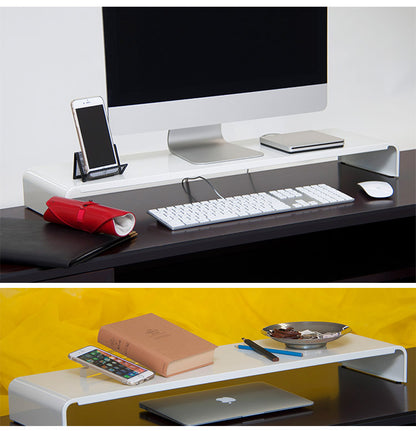 日本製 モニター台 幅80cm ワイド パソコン モニター置き台 コの字 ラック 頑丈 スチール製 ブラック ホワイト 黒 白 リモートワーク 在宅勤務 卓上ラック PCラック 棚 デスク 机(代引不可)